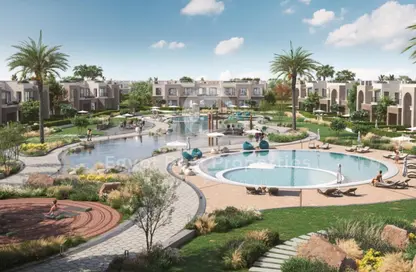 Chalet - 2 Bedrooms - 3 Bathrooms for sale in Makadi Orascom Resort - Makadi - Hurghada - Red Sea
