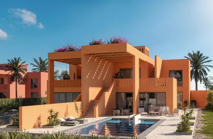 Townhouse - 2 Bedrooms - 2 Bathrooms for sale in North Bay - Al Gouna - Hurghada - Red Sea