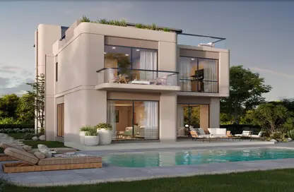 Villa - 3 Bedrooms - 3 Bathrooms for sale in Lake West - Sheikh Zayed Compounds - Sheikh Zayed City - Giza