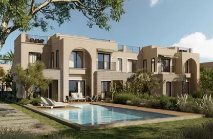 Twin House - 3 Bedrooms - 3 Bathrooms for sale in Makadi Orascom Resort - Makadi - Hurghada - Red Sea