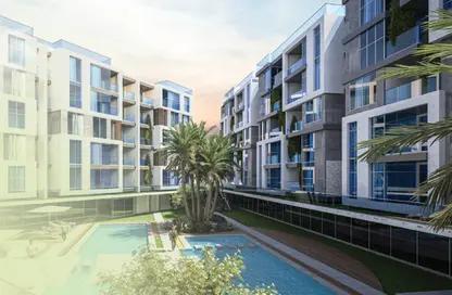 Apartment - 2 Bedrooms - 2 Bathrooms for sale in Al Wahat Road - 6 October City - Giza