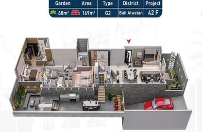 Apartment - 3 Bedrooms - 3 Bathrooms for sale in Bait Alwatan - The 5th Settlement - New Cairo City - Cairo
