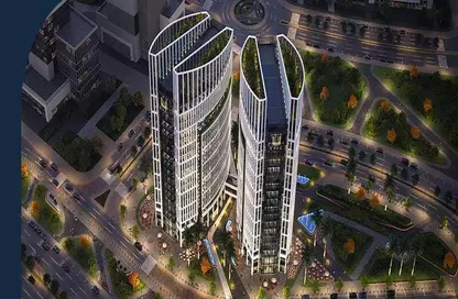 Shop - Studio for sale in Eval Towers - Mohamed Bin Zayed Axis - New Capital City - Cairo
