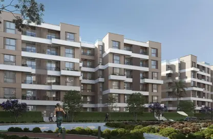 Apartment - 2 Bedrooms - 1 Bathroom for sale in Aqmar - Al Wahat Road - 6 October City - Giza