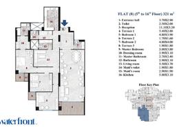 شقة - 4 غرف نوم - 3 حمامات for للبيع in ووترفرونت - صوارى - كمبوندات الاسكندرية - الاسكندرية