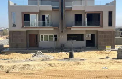 Twin House - 5 Bedrooms - 6 Bathrooms for sale in Zayed Dunes - 6th District - Sheikh Zayed City - Giza