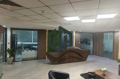 Office Space - Studio - 1 Bathroom for rent in Bank Center Street - South Teseen St. - The 5th Settlement - New Cairo City - Cairo