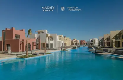 Chalet - 2 Bedrooms - 2 Bathrooms for sale in Makadi Orascom Resort - Makadi - Hurghada - Red Sea