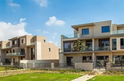 Twin House - 4 Bedrooms - 4 Bathrooms for sale in The Estates - Sheikh Zayed Compounds - Sheikh Zayed City - Giza