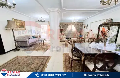 شقة - 3 غرف نوم - 1 حمام للبيع في شارع خالد بن الوليد - سيدي بشر - حي اول المنتزة - الاسكندرية