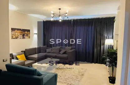 Apartment - 1 Bedroom - 1 Bathroom for rent in Palm Hills Village Gate - South Investors Area - New Cairo City - Cairo