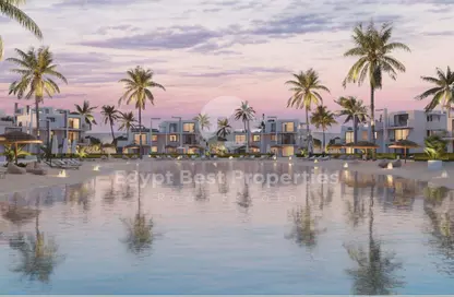 Chalet - 2 Bedrooms - 2 Bathrooms for sale in Water Side - El Gouna - Hurghada - Red Sea