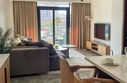 Apartment - 1 Bedroom - 1 Bathroom for sale in Marriott Residence Heliopolis - Almazah - Heliopolis - Masr El Gedida - Cairo
