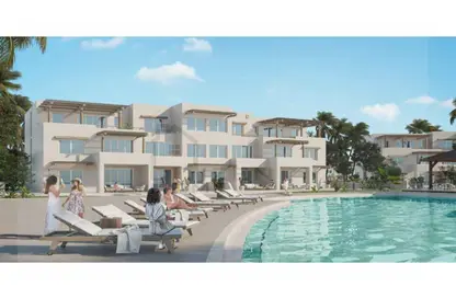 Penthouse - 3 Bedrooms - 3 Bathrooms for sale in Hacienda West - Ras Al Hekma - North Coast