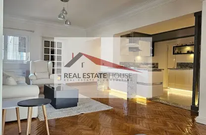 Apartment - 3 Bedrooms - 3 Bathrooms for rent in Nadi Al Zamalek St. - Mohandessin - Giza