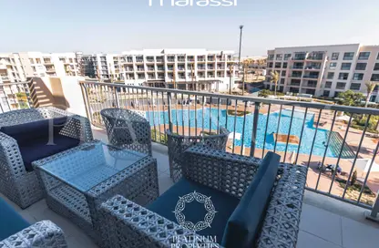 Chalet - 3 Bedrooms - 2 Bathrooms for rent in Marassi - Sidi Abdel Rahman - North Coast