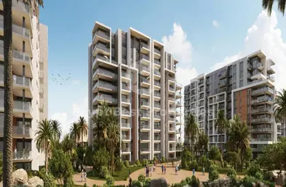 Apartment - 2 Bedrooms - 2 Bathrooms for sale in Park Side Residence - Zed Towers - Sheikh Zayed Compounds - Sheikh Zayed City - Giza