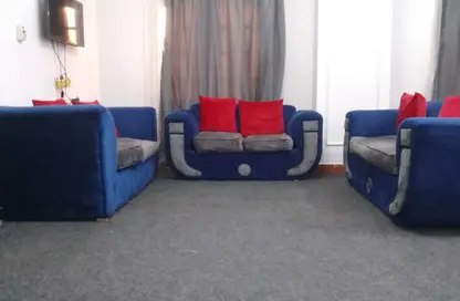 Apartment - 2 Bedrooms - 2 Bathrooms for rent in Omar Ibn Abd al Aziz St. - District 1 - The 5th Settlement - New Cairo City - Cairo