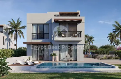 Villa - 4 Bedrooms - 5 Bathrooms for sale in Swan Lake West - 6 October Compounds - 6 October City - Giza