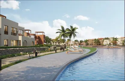 Chalet - 2 Bedrooms - 2 Bathrooms for sale in Makadi Heights - Makadi Orascom Resort - Makadi - Hurghada - Red Sea