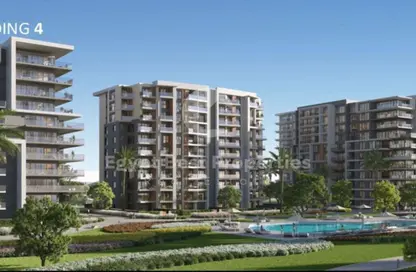 Apartment - 1 Bedroom - 1 Bathroom for sale in Park Side Residence - Zed Towers - Sheikh Zayed Compounds - Sheikh Zayed City - Giza