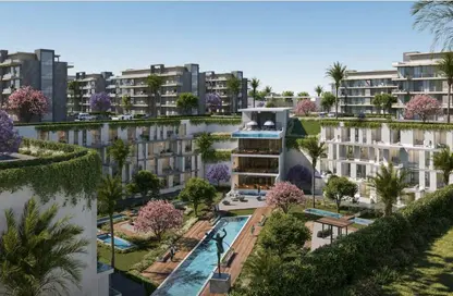 Apartment - 2 Bedrooms - 2 Bathrooms for sale in Kite Residence - 6 October Compounds - 6 October City - Giza