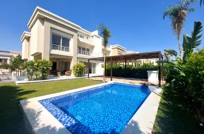 Villa - 3 Bedrooms - 5 Bathrooms for rent in Cairo Festival City - North Investors Area - New Cairo City - Cairo