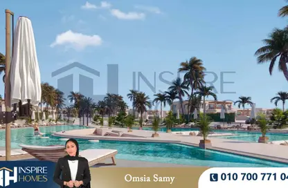 شاليه - 2 غرف نوم - 3 حمامات للبيع في هاسيندا ويست - راس الحكمة - الساحل الشمالي