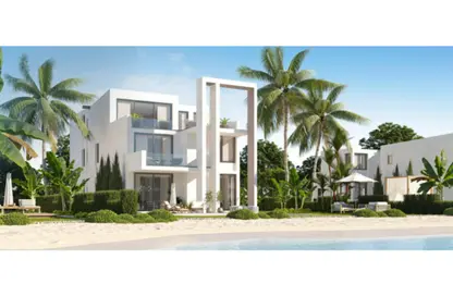 Twin House - 3 Bedrooms - 3 Bathrooms for sale in Azha North - Ras Al Hekma - North Coast