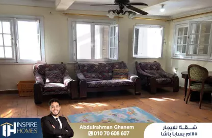 شقة - 3 غرف نوم - 2 حمامات للايجار في شارع عائشه فهمي - سابا باشا - حي شرق - الاسكندرية