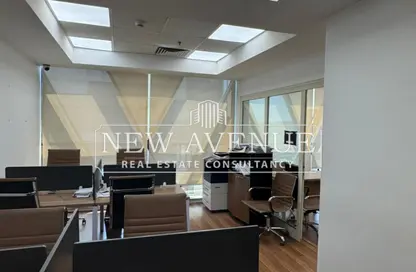 Office Space - Studio - 2 Bathrooms for rent in Cairo Business Plaza - North Teseen St. - The 5th Settlement - New Cairo City - Cairo