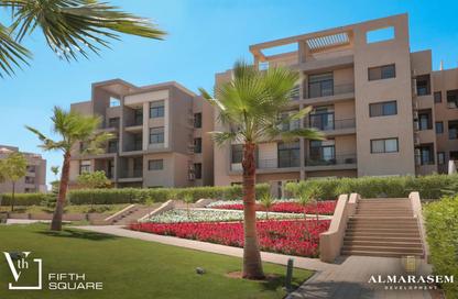 Apartment - 2 Bedrooms - 2 Bathrooms for sale in Moon Residences - Fifth Square - The 5th Settlement - New Cairo City - Cairo