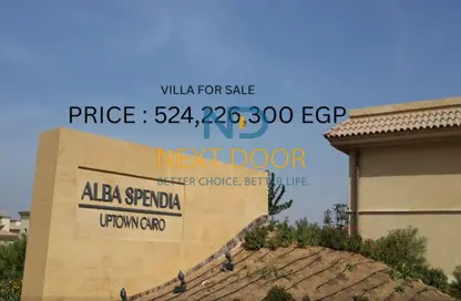 Villa - 7 Bedrooms - 7 Bathrooms for sale in Alba Spendia - Uptown Cairo - Mokattam - Cairo