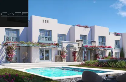 Townhouse - 3 Bedrooms - 4 Bathrooms for sale in Mountain View - Ras Al Hekma - North Coast