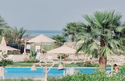 Chalet - 3 Bedrooms - 2 Bathrooms for sale in Lasirena Palm Beach - Al Ain Al Sokhna - Suez