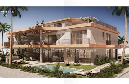 Twin House - 3 Bedrooms - 3 Bathrooms for sale in Ramla Lakeside - Qesm Ad Dabaah - North Coast