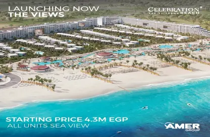 Chalet - 1 Bedroom - 1 Bathroom for sale in Golf Bay Porto - Porto Sokhna - Al Ain Al Sokhna - Suez