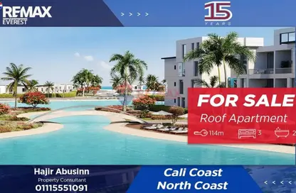 Apartment - 3 Bedrooms - 2 Bathrooms for sale in Cali Coast - Ras Al Hekma - North Coast