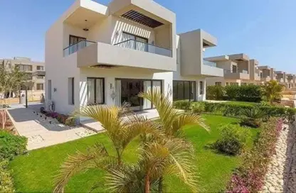 Twin House - 4 Bedrooms - 4 Bathrooms for sale in Azha - Al Ain Al Sokhna - Suez