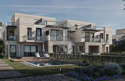 تاون هاوس - 4 غرف نوم - 4 حمامات للبيع في هايد بارك سنترال - التجمع السادس - مدينة القاهرة الجديدة - القاهرة