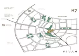 Duplex - 5 Bedrooms - 5 Bathrooms for sale in Rivan - New Capital Compounds - New Capital City - Cairo