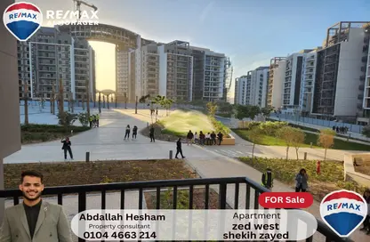 Apartment - 2 Bedrooms - 2 Bathrooms for sale in Park Side Residence - Zed Towers - Sheikh Zayed Compounds - Sheikh Zayed City - Giza