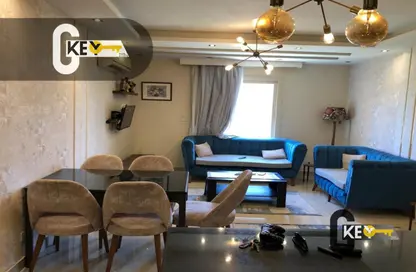 Apartment - 2 Bedrooms - 1 Bathroom for rent in Ali Bin Zain Al Abideen St. - Rehab City Second Phase - Al Rehab - New Cairo City - Cairo