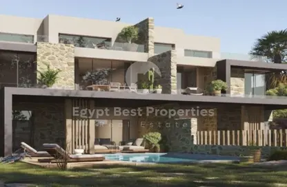 Chalet - 3 Bedrooms - 4 Bathrooms for sale in Ramla Lakeside - Qesm Ad Dabaah - North Coast