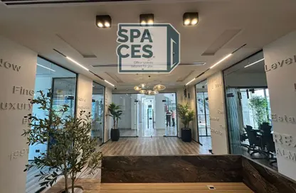 Office Space - Studio - 1 Bathroom for rent in Bank Center Street - South Teseen St. - The 5th Settlement - New Cairo City - Cairo