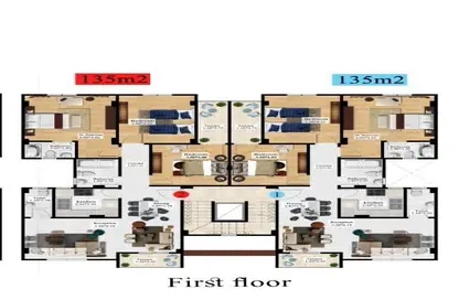 Apartment - 3 Bedrooms - 3 Bathrooms for sale in Section 5 - 1st District - Obour City - Qalyubia