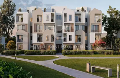 Townhouse - 3 Bedrooms - 3 Bathrooms for sale in Elan - Cairo Gate - Sheikh Zayed Compounds - Sheikh Zayed City - Giza