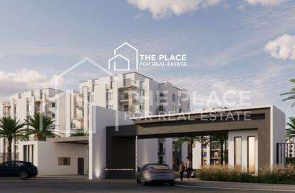 Apartment - 3 Bedrooms - 2 Bathrooms for sale in بوابة النعيم - Riviera City - Sheikh Zayed City - Giza