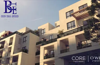 Apartment - 2 Bedrooms - 2 Bathrooms for sale in O West - 6 October Compounds - 6 October City - Giza