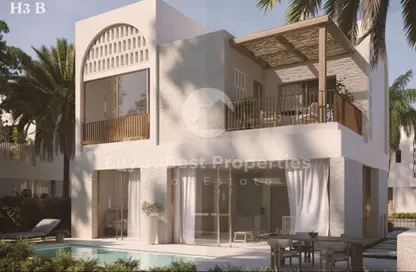 Villa - 3 Bedrooms - 3 Bathrooms for sale in Ramla Lakeside - Qesm Ad Dabaah - North Coast